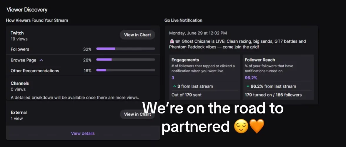 GhostChicane Road to Partner snapshot
